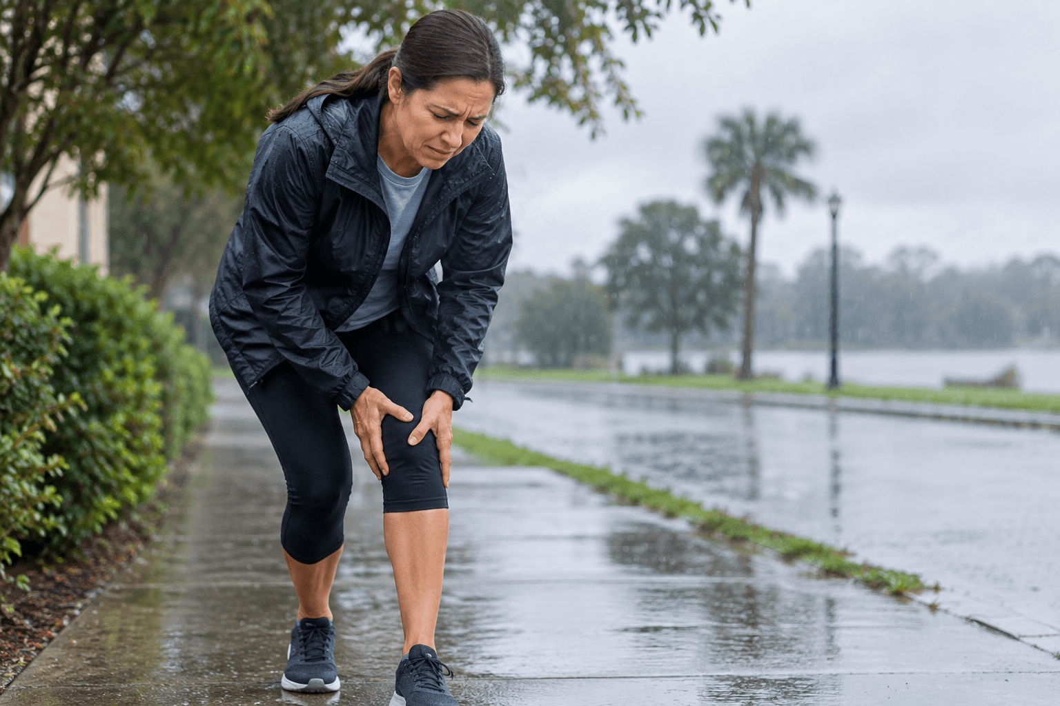 rainy weather knee pain